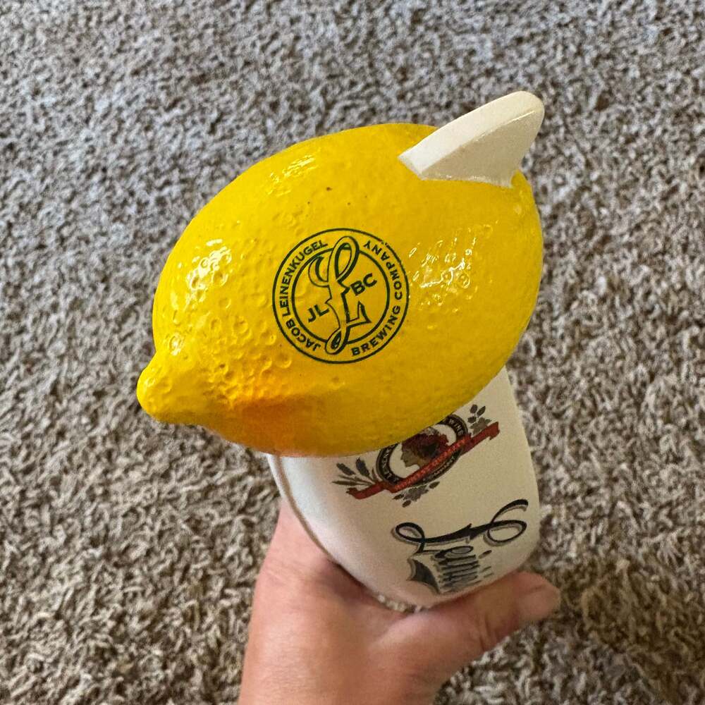 Leinenkugel's Leinie's Summer Shandy Canoe Beer Keg Tap Handle 13.5" Long - Picture 4 of 4